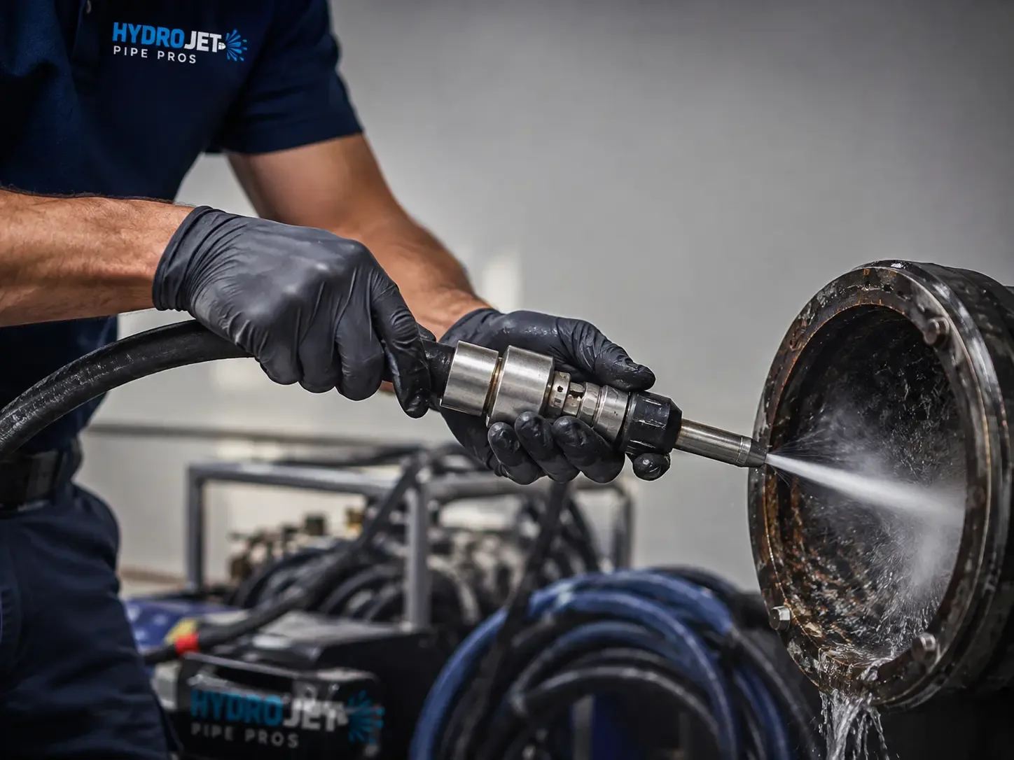 Hydro Jet Pipe Descaling in Escondido, CA